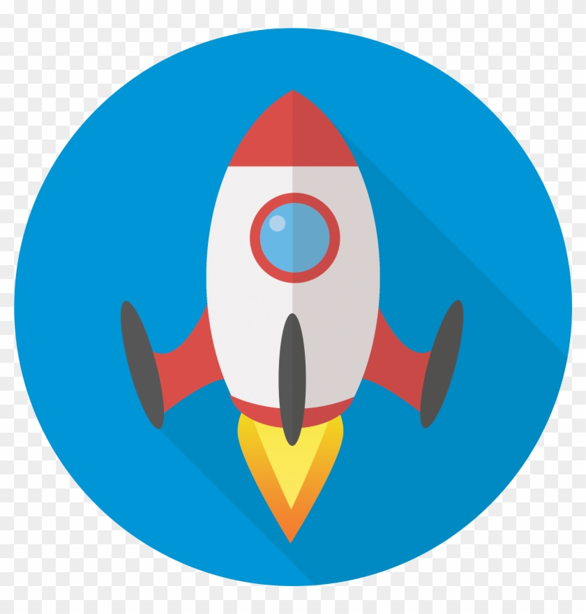 Vector Black And White Rocket Nationwide Portfolios - Rocket Launch Icon Png Clipart