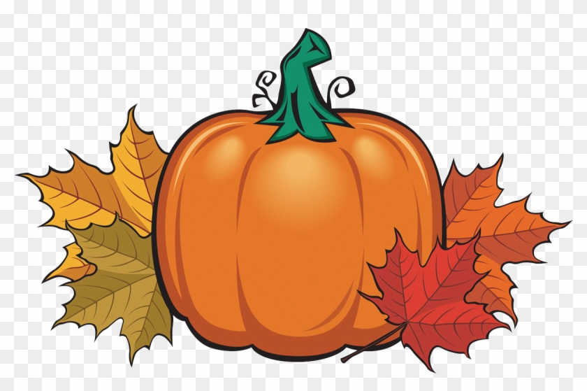 Pumpkin Spice Is Overrated Assumption Fall Festival - Pumpkin And Fall Leaves Clipart #3268868