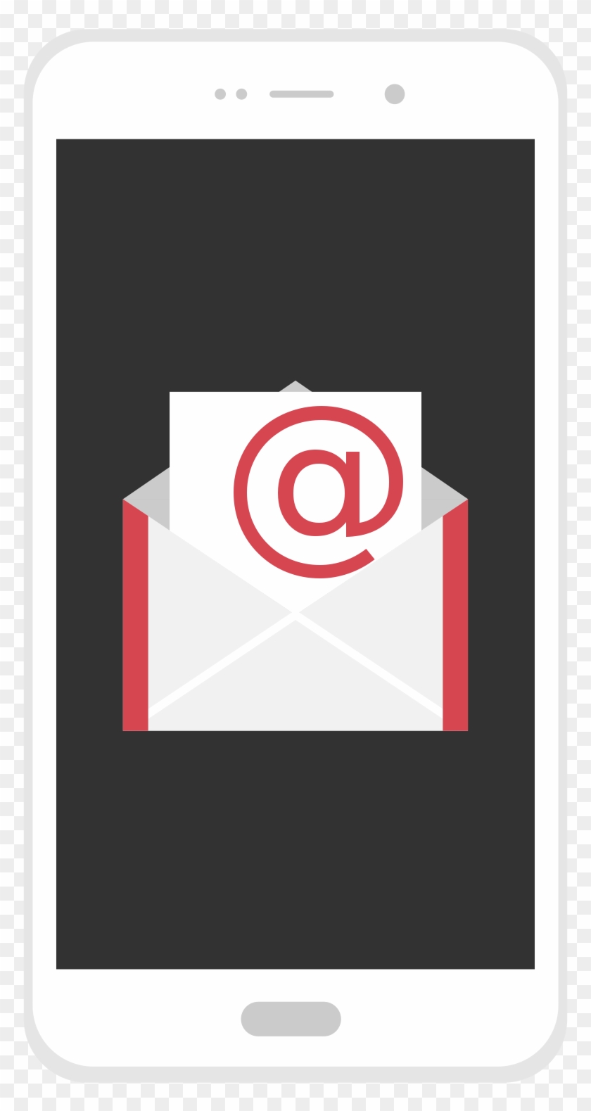 Mail Svg Flat Icon - Emblem Clipart