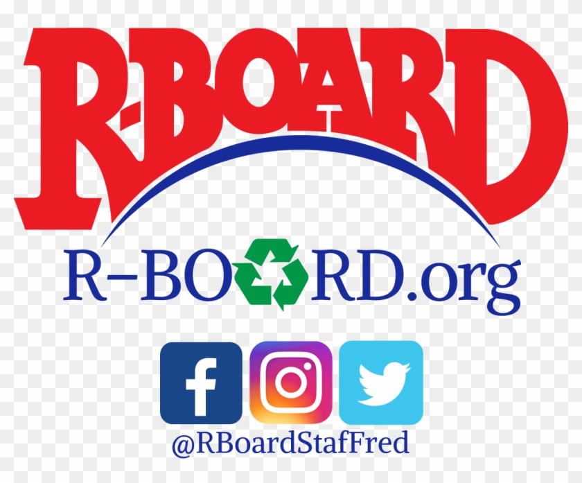 Rboardstaffred Logo Full Png With Social Media - Graphic Design Clipart