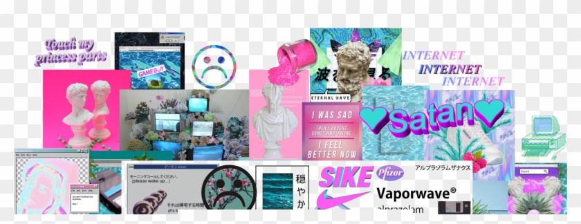 80s Transparent Vaporwave - Png Packs Clipart