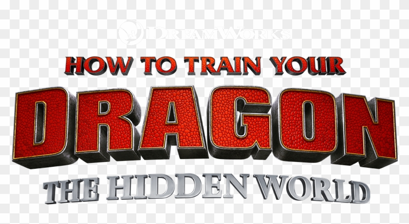 How To Train Your Dragon The Hidden World Png Download - Train Your Dragon The Hidden World Logo Clipart #3270573