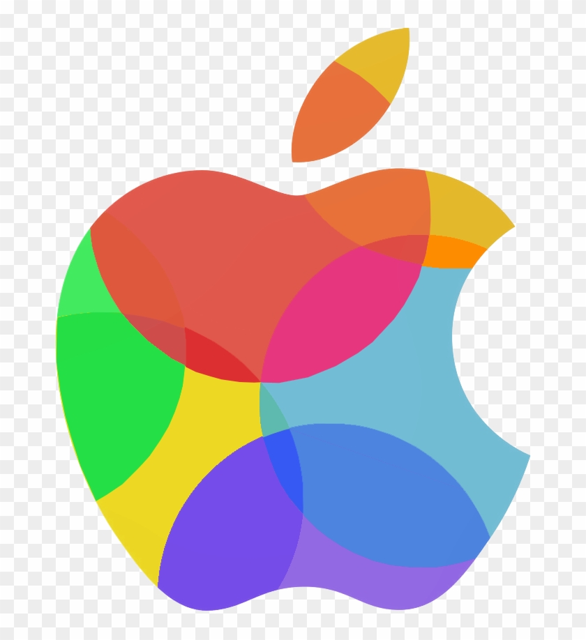 The Gallery For > Apple Logo 2013 Png - Colorful Apple Logo Transparent Clipart
