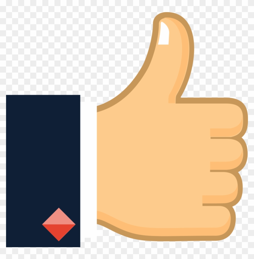 Thumbs-up - Sign Clipart #3272113