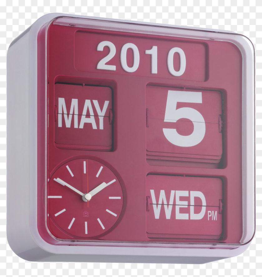 Wall Flip Clock Dimensjoner L 24 X H 24 D 10 Cm X F¥s - Flip Clock Clipart #3272193