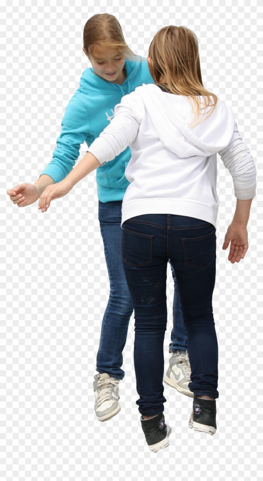 Young Girls Dancing/balancing Source - Dance Clipart #3273074