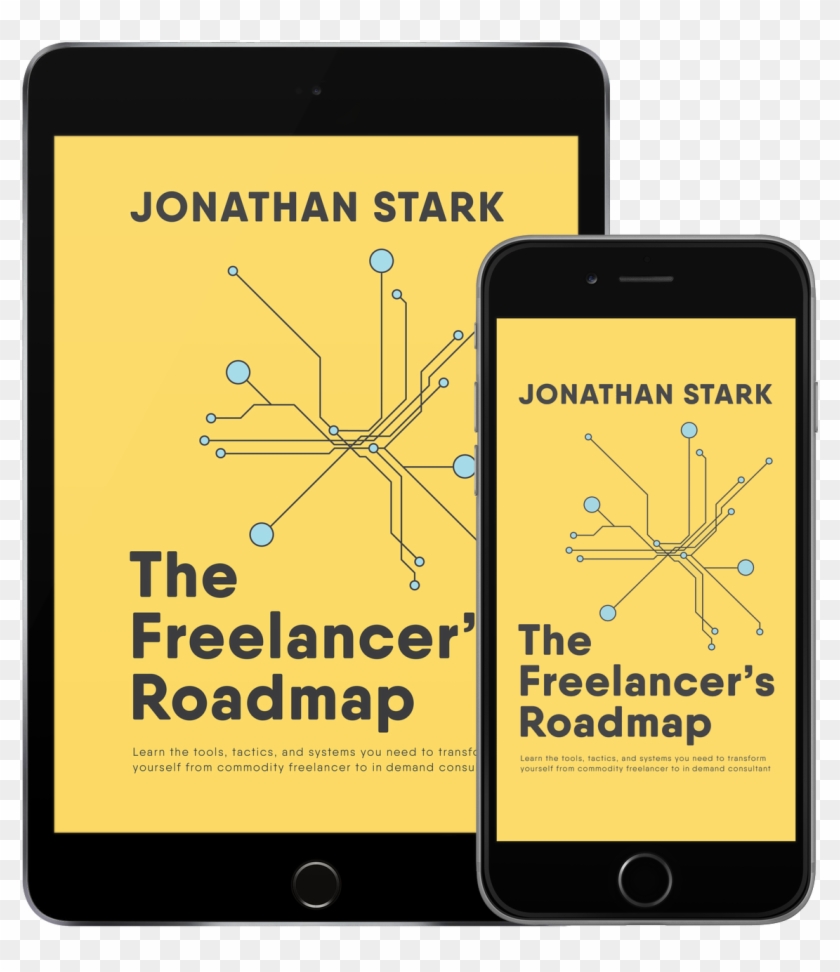 The Freelancer's Roadmap Book Cover - Smartphone Clipart