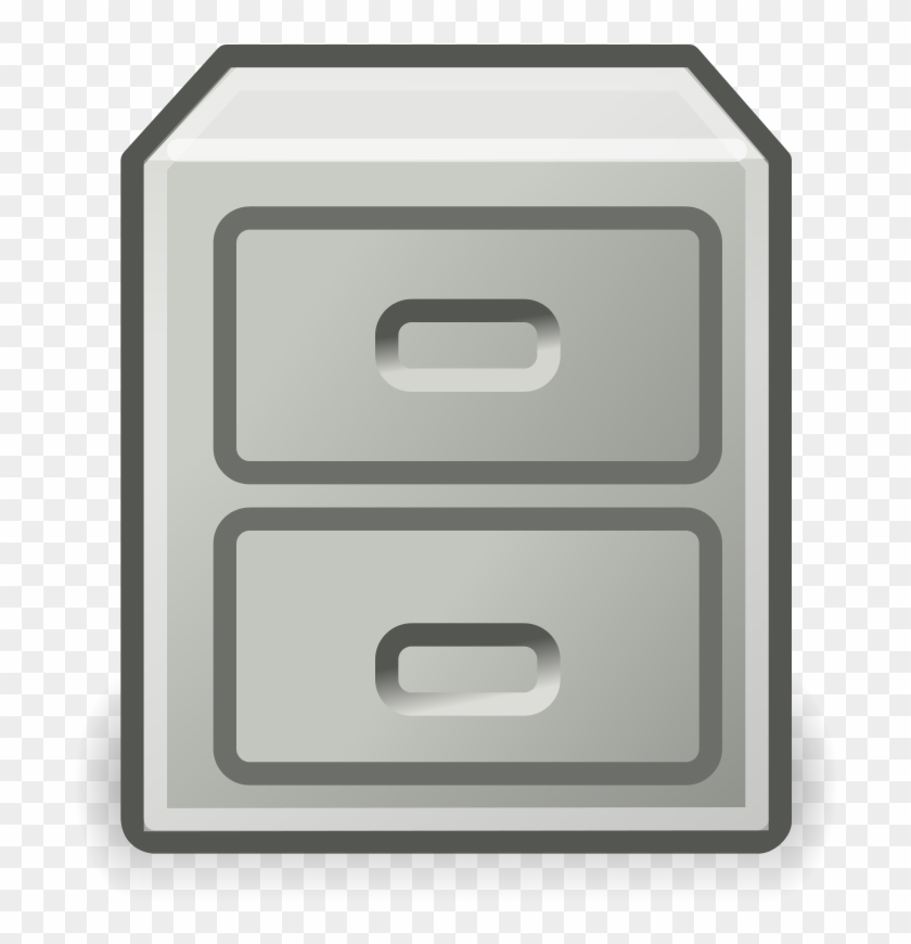 Gnome System File Manager - Chest Of Drawers Clipart