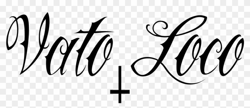 Vato Loco - Calligraphy Clipart
