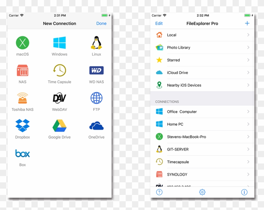 Access Files On Computer, Servers And Nas - Onedrive Clipart