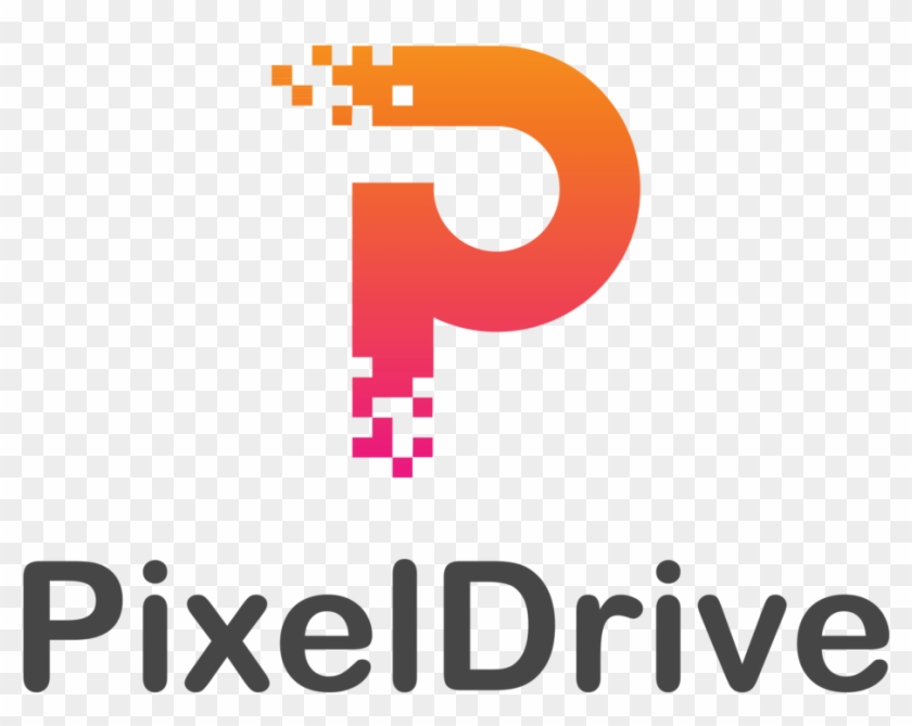 Pixeldrive Vertical Logo - Pixel Logo Clipart #3273521