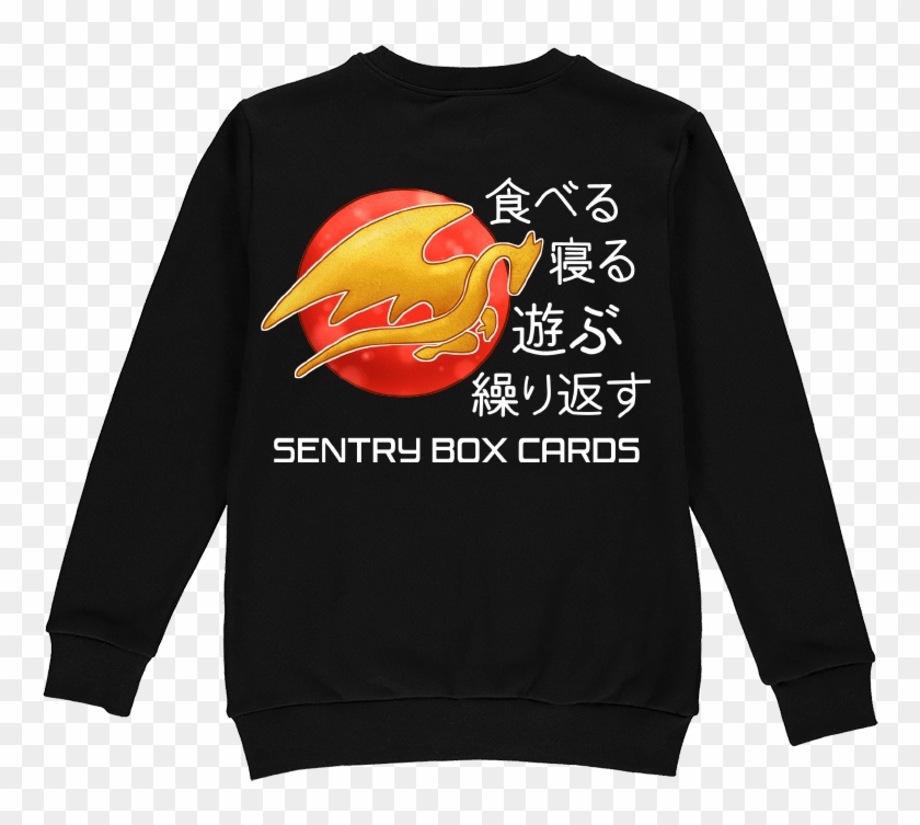 Sentry Box Cards Clothing Line Designs - Long-sleeved T-shirt Clipart