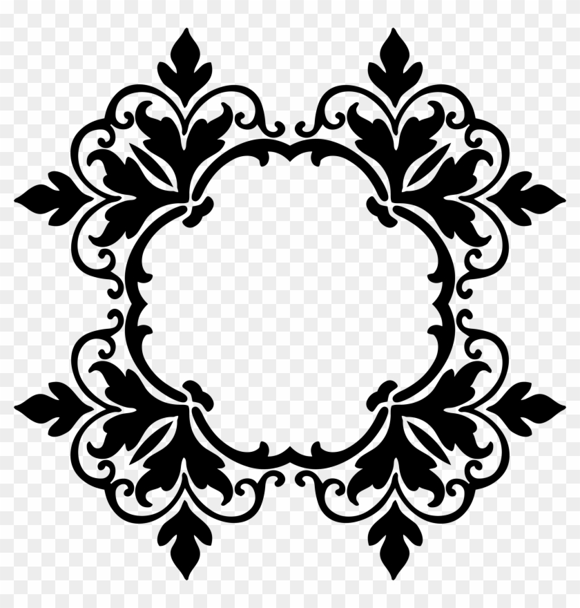 Damask Png Image - Flourish Clipart #3273819