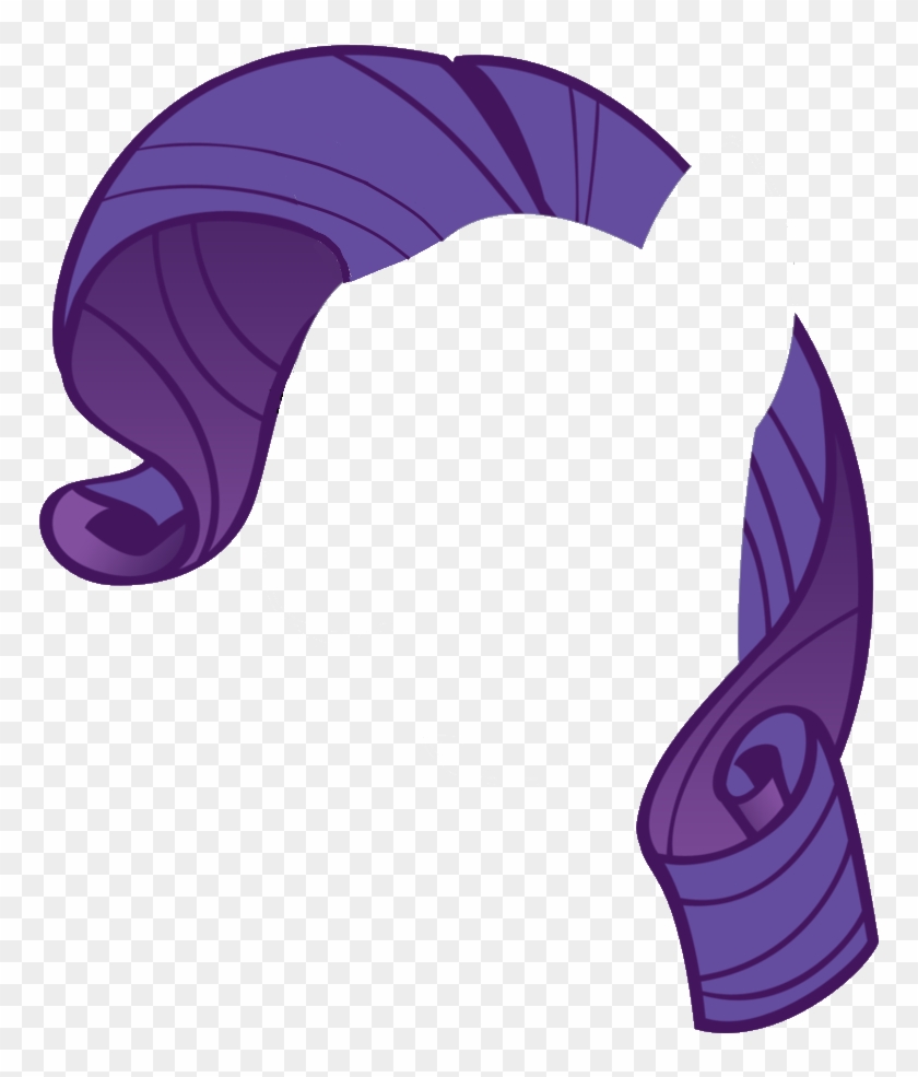 Rarity Hair Vector By Thegirlnamedsig - My Little Pony Rarity Hair Clipart
