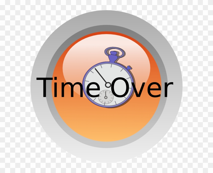 Time Over Clip Art - Time Over Clipart - Png Download
