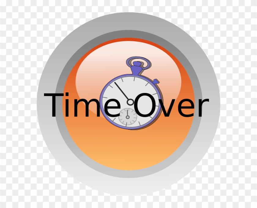 Time Over Clip Art - Time Over Clipart - Png Download #3274050