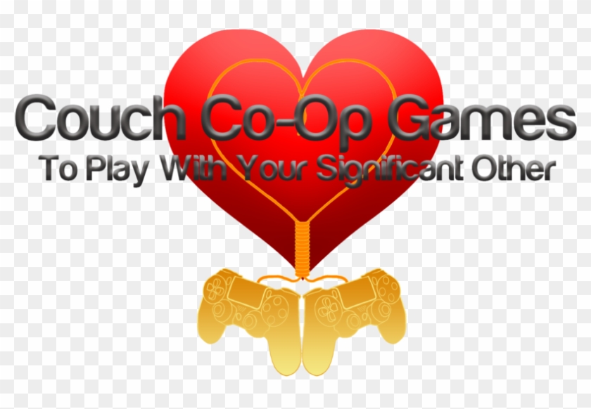 Couch Co-op - Heart Clipart