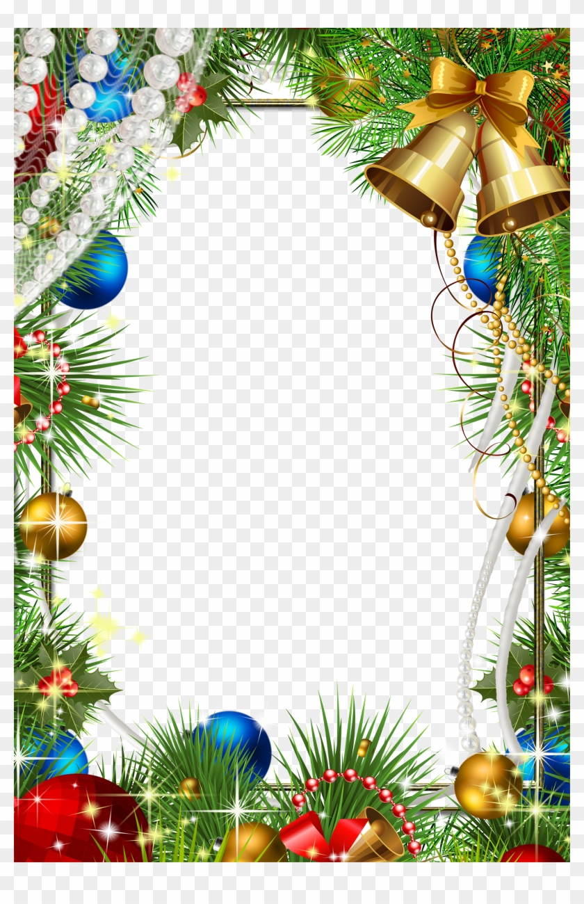 Free Christmas Frames Png Images With Transpa Background Clipart #3275076