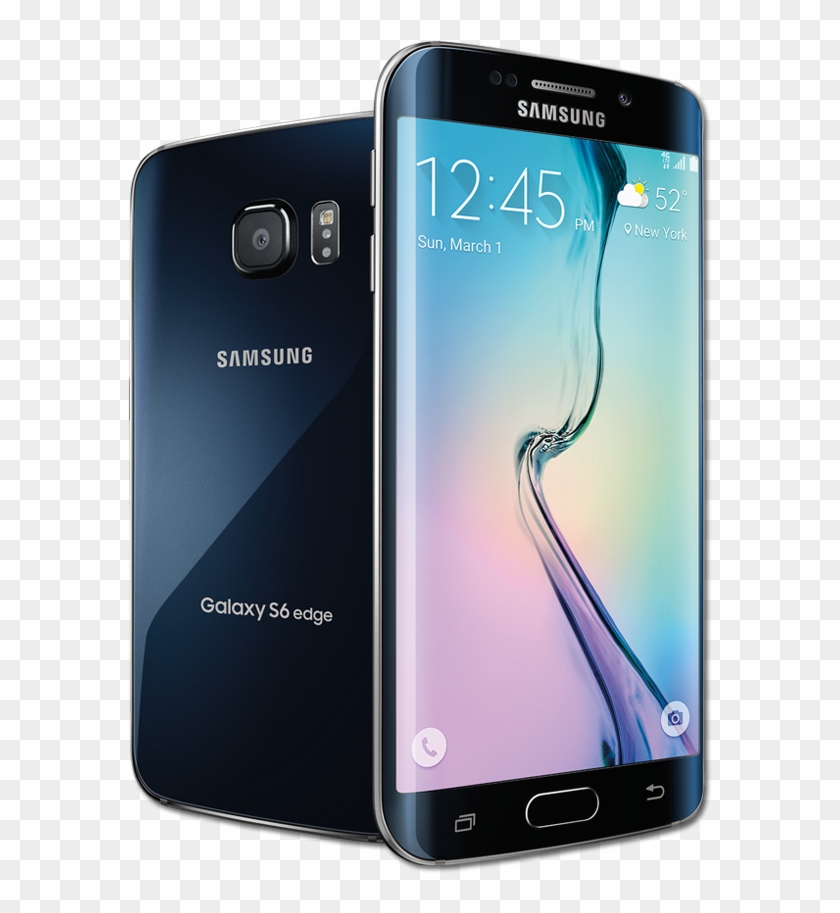 As The Official Launch Of The Galaxy S6 S6 Edge Looms - Samsung S6 Edge Png Clipart #3275077