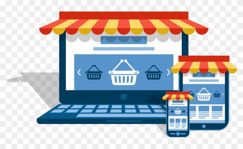 Facebook Business Page - Online Store Transparent Background Clipart