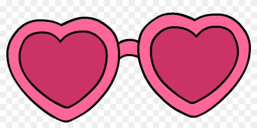 Download Sunglasses Love Sticker By Csak For Ios Transparent Heart Glasses Clipart 3275501 Pikpng