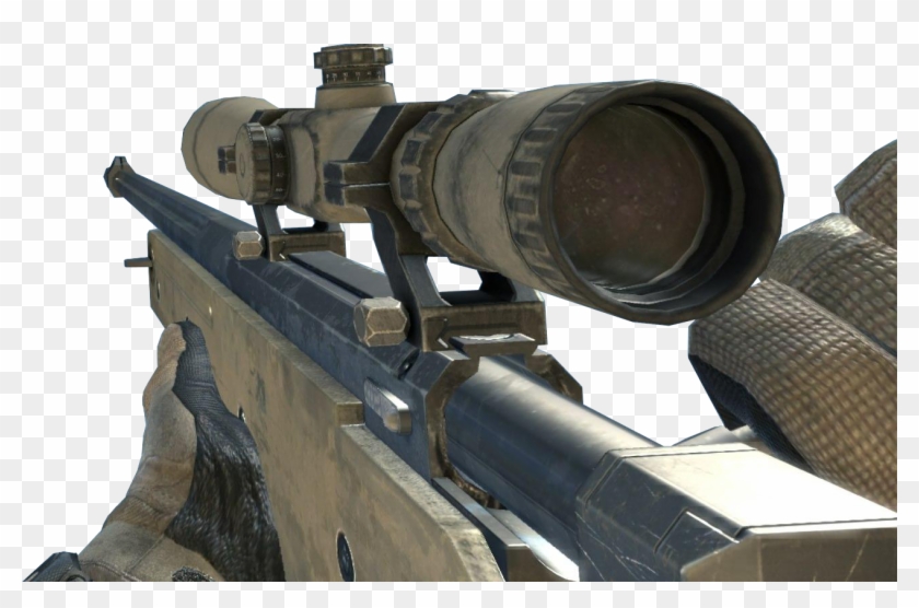 Call Of Duty Sniper Rifle Png - Call Of Duty Sniper Png Clipart #3275707