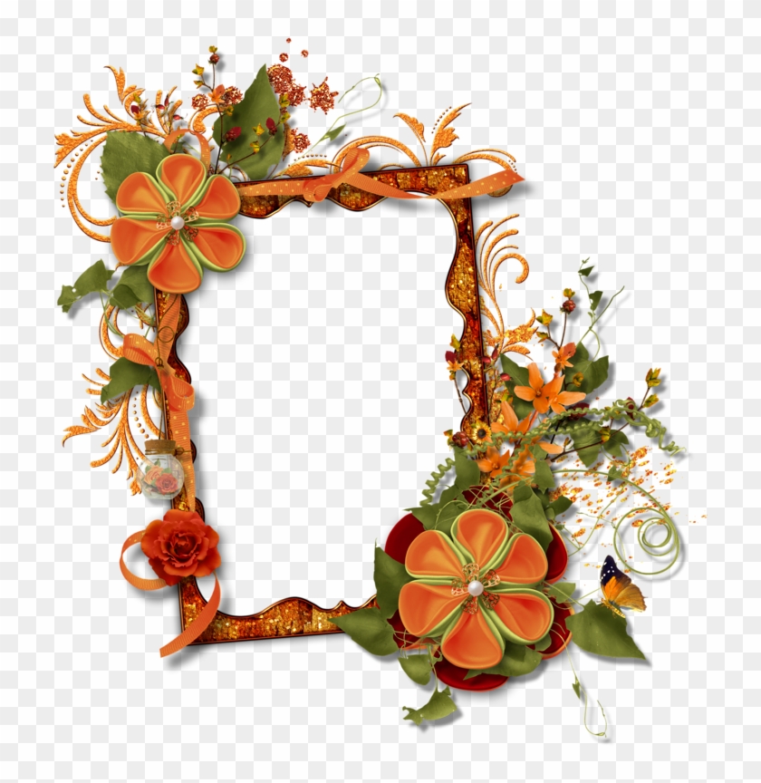 Фотки Photo Halloween, Fall Scents, Grapevine Wreath, - Cadre Photo Fleuris Clipart