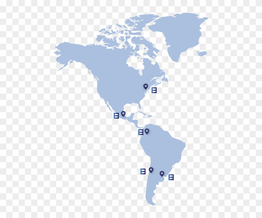 Enlace Chile - World Map Clipart