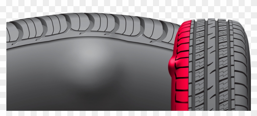Edusidewall Inspect Sidewall Indent Bulge - Tire Sidewall Clipart