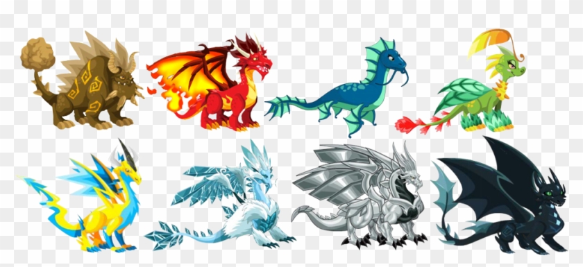 Dragones De Dragon City , Png Download - Dragon City Clipart #3276720