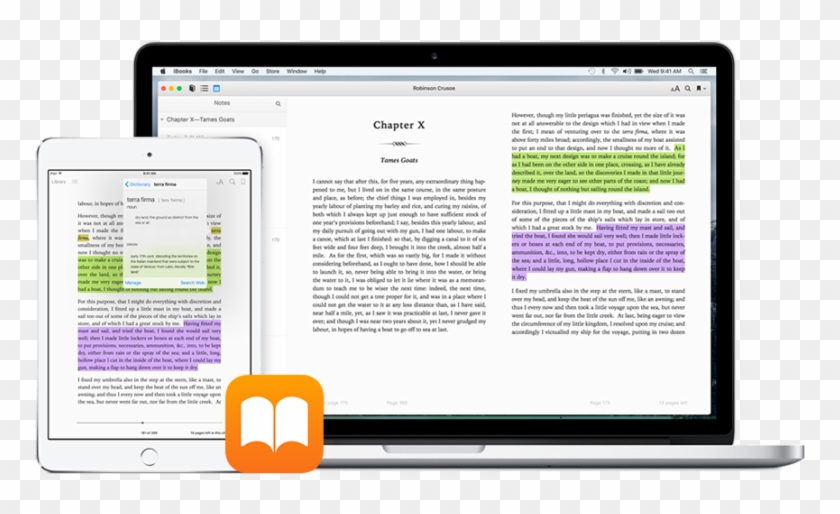 Apple's Ibooks To Become “books” In Forthcoming Reading - Ibooks Ipad Clipart #3277089