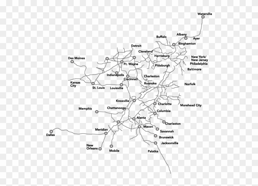 Norfolk Southern - Drawing Clipart #3277325