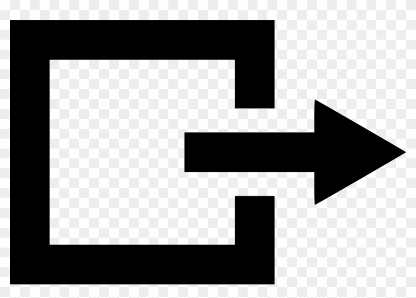 Exit Delete Close Remove Door Logout Out Comments - Parallel Clipart