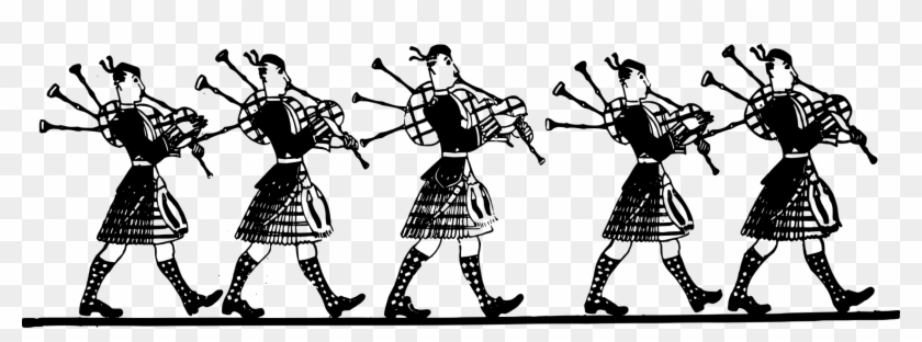 Bagpipes Pipe Band Musical Instruments Cartoon - Kilt Clipart #3277910