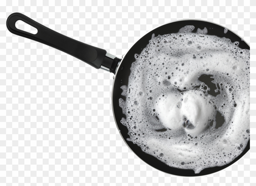 How Does A Dishwashing Liquid Make It Easier To Remove - Frying Pan Clipart