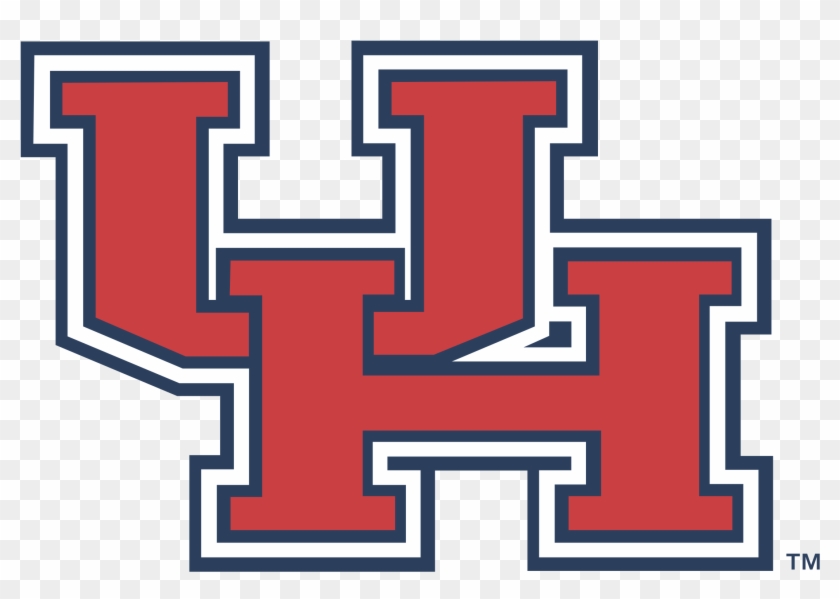 Houston Cougars Logo Png Transparent - Houston Cougars Logo White Clipart #3278143