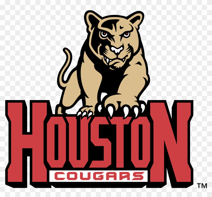 Houston Cougars Logo Png Transparent - Houston College Basketball Mascot Clipart
