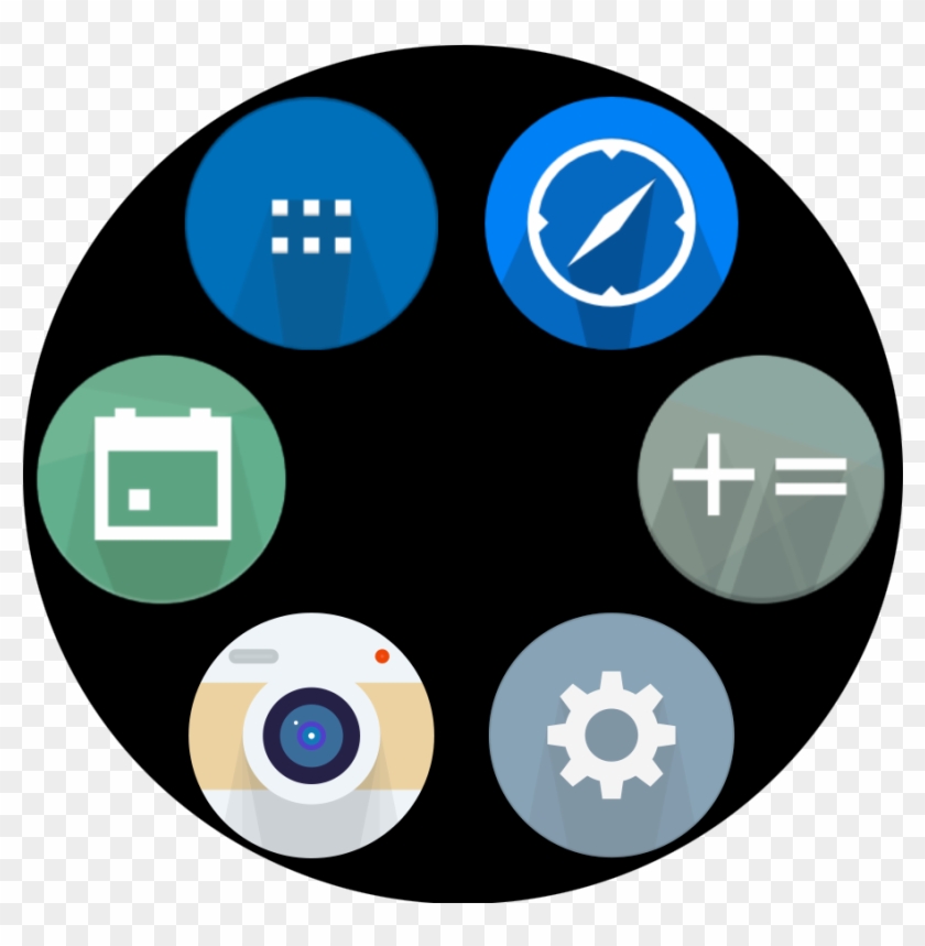 'quick Circle Apps' Gives Lg G3 Users More Options - Circle View Android Clipart