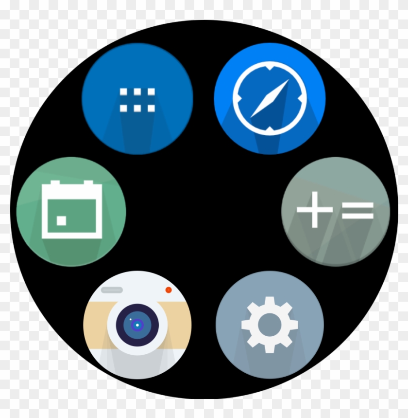 'quick Circle Apps' Gives Lg G3 Users More Options - Circle View Android Clipart #3278221