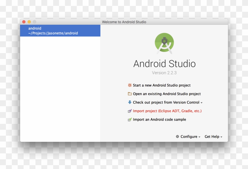 Launch Android Studio - Android Studio Clipart #3278308