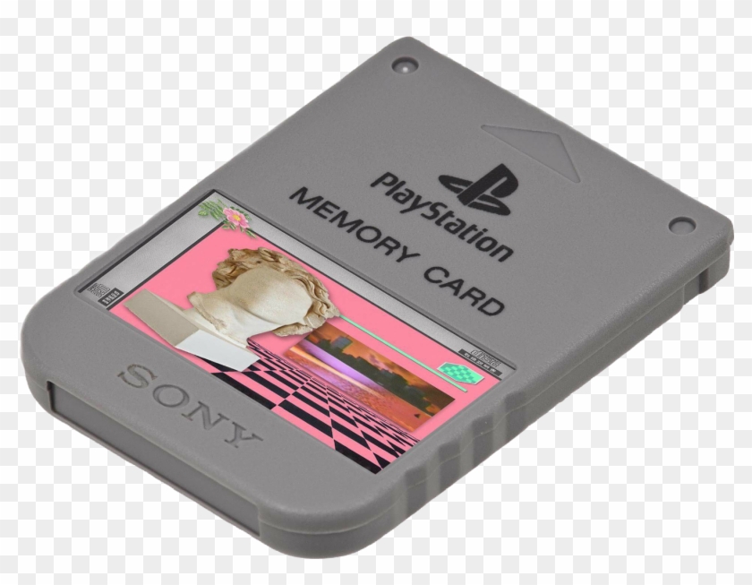 Ps1 Memory Card Playstation Ps1 , Png Download - Memory Card Ps2 Grigia Clipart #3279148