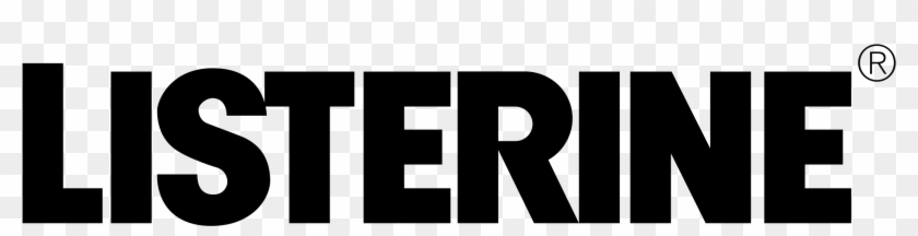 Listerine Logo Black And White - Listerine Clipart