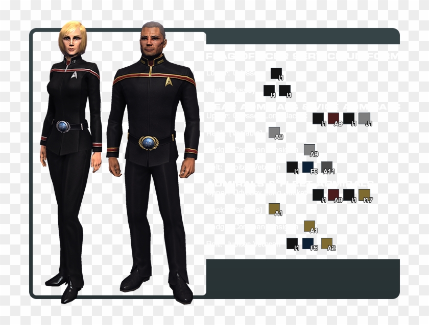 06 ] - Star Trek Fleet Uniform Clipart