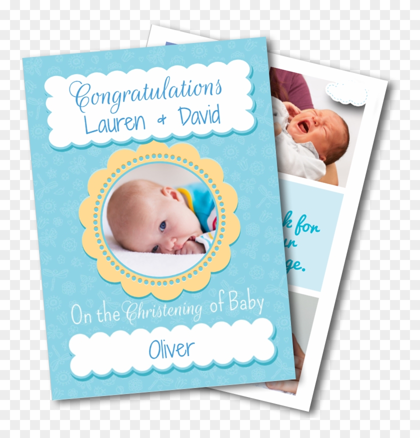 Christening Greeting Cards - Baby Clipart #3279800