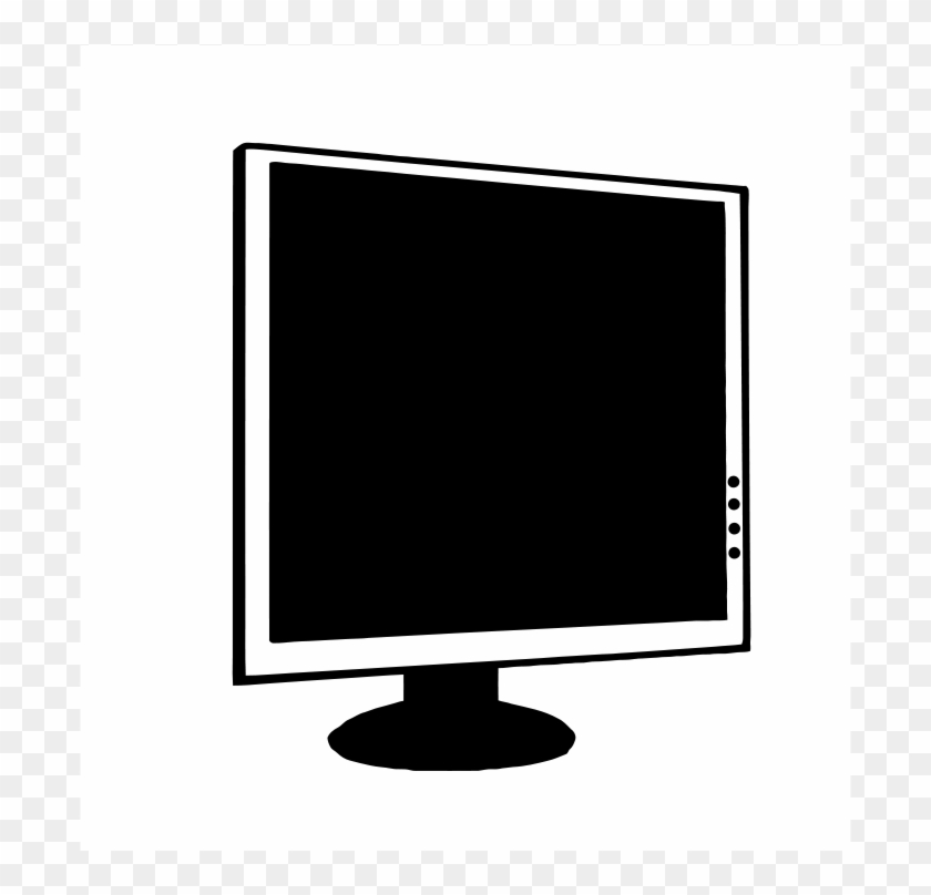 Lcd Monitor - Lcd Clipart - Png Download