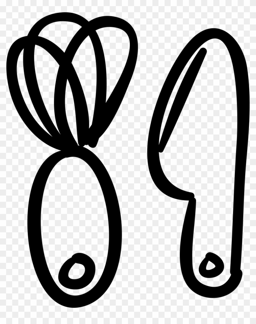 Kitchen Utensils Hand Drawn Toy Shapes Comments - Kitchen Icon Hand Drawn Png Clipart
