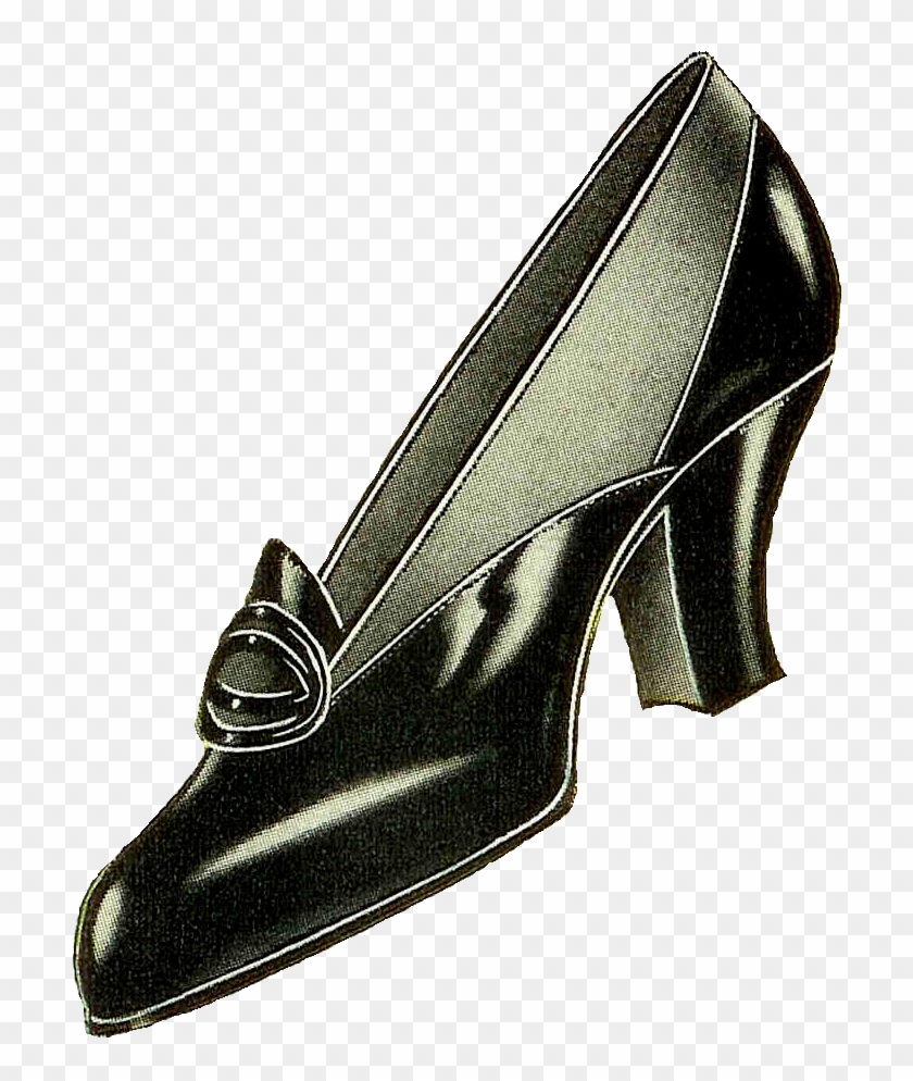 Vintage - Shoe Clipart