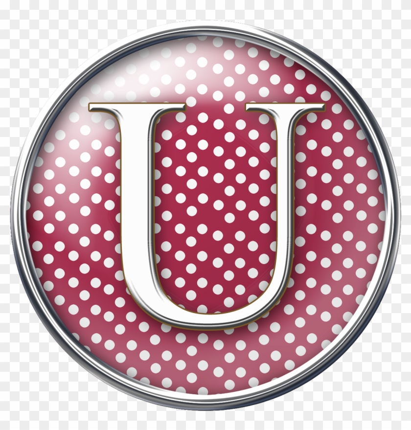 Alfabeto Decorativo Botton Png - Polka Dot Clipart