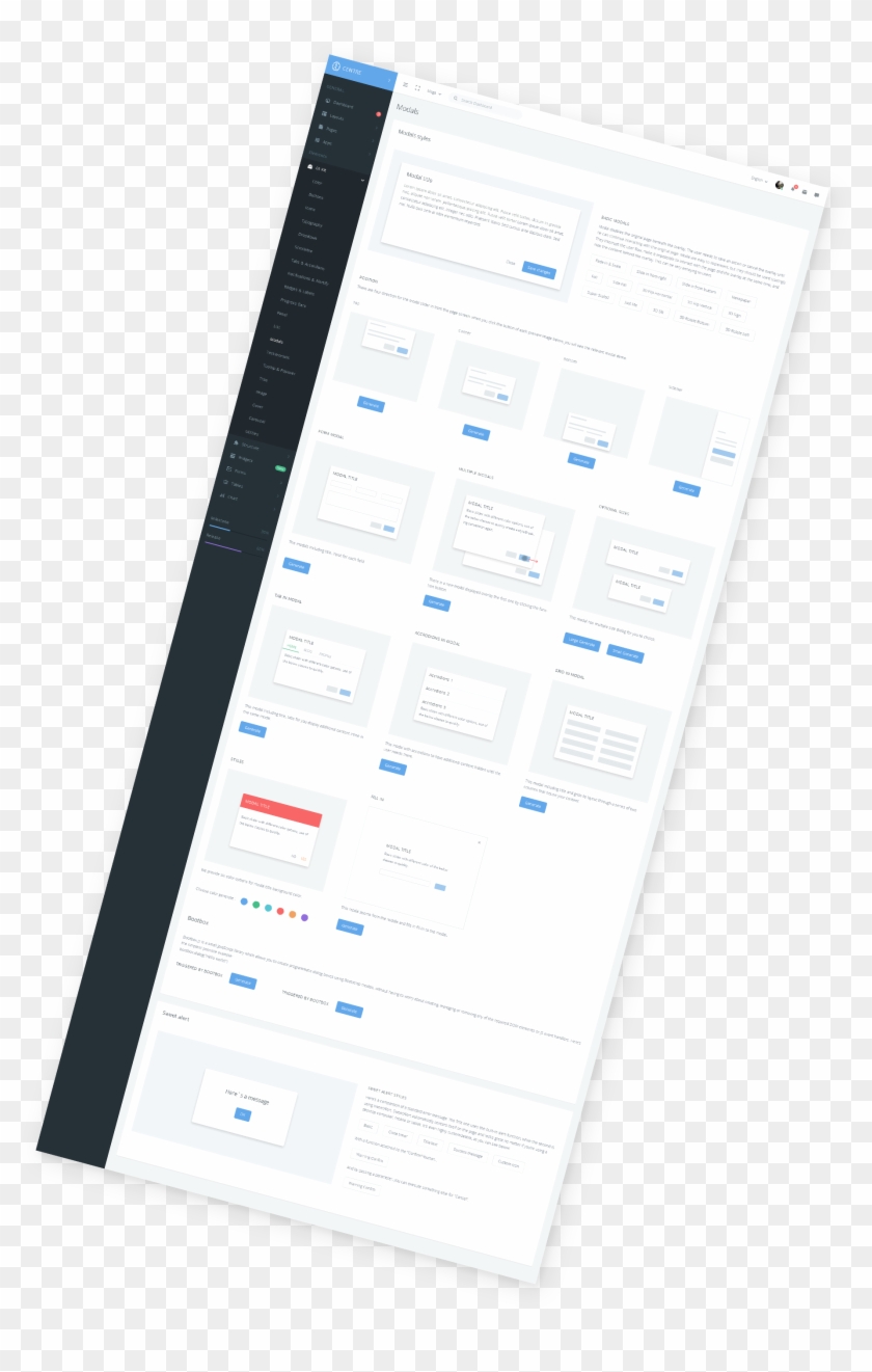 Uikit-modal - Display Device Clipart
