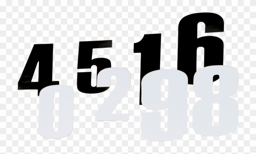 Numéro De Course Automobile Clipart